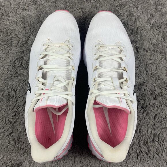 Nike React Infinity Pro Golf Shoes White/Pink CT6620-101 Size 14 main image 6
